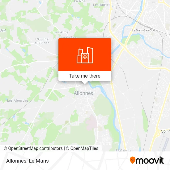 Allonnes map