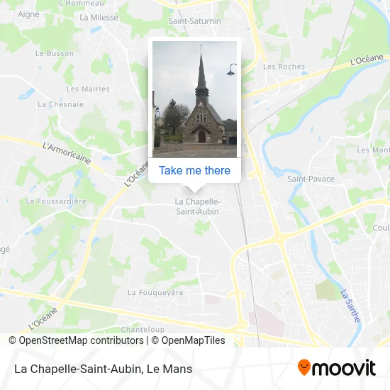 La Chapelle-Saint-Aubin map