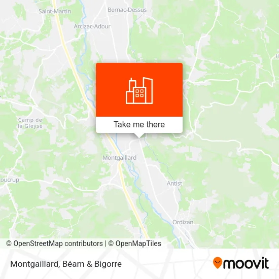 Montgaillard map