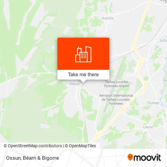 Ossun map