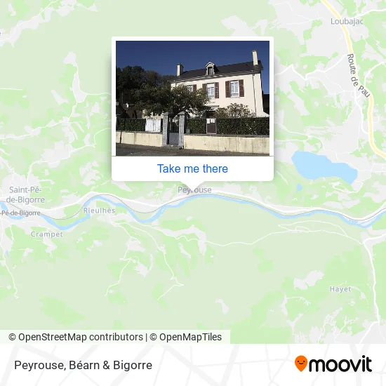 Peyrouse map