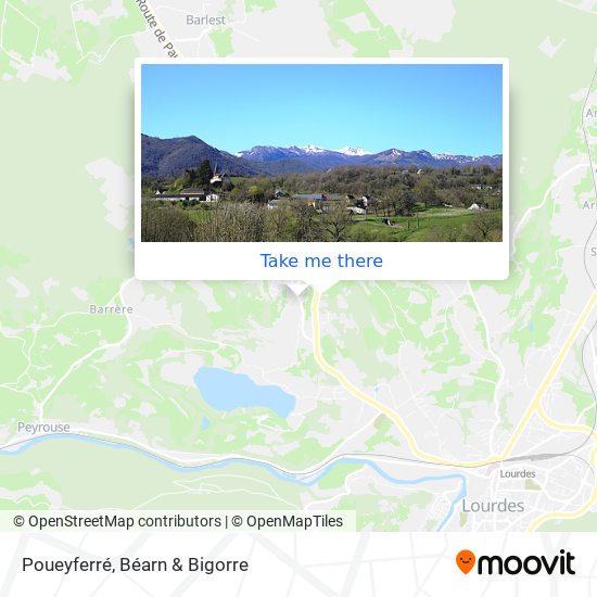 Poueyferré map