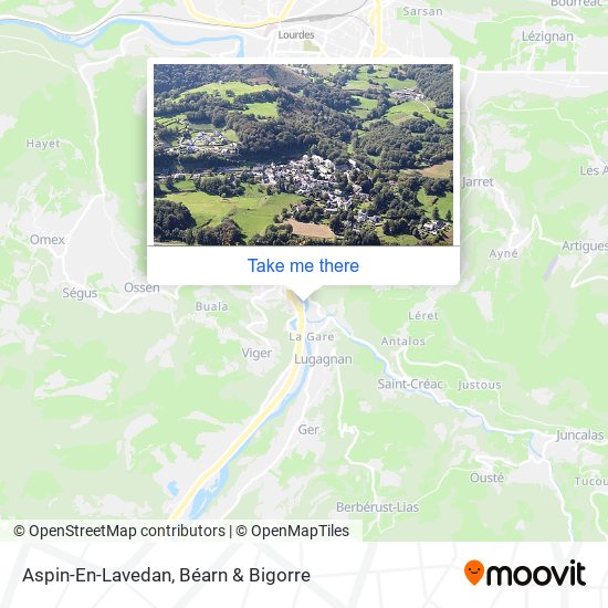 Aspin-En-Lavedan map