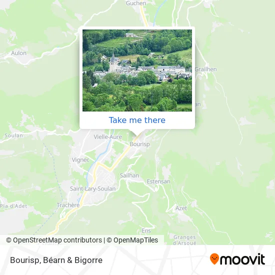 Bourisp map