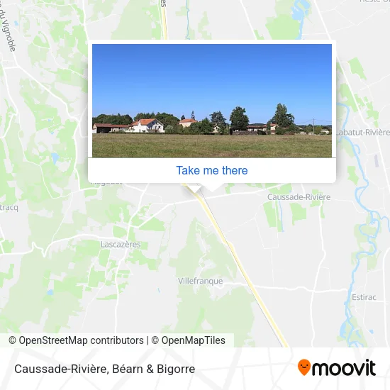 Caussade-Rivière map