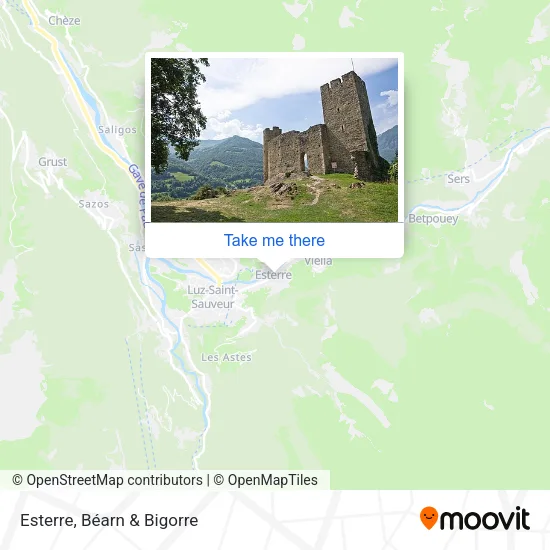 Esterre map