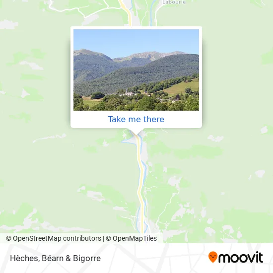 Hèches map