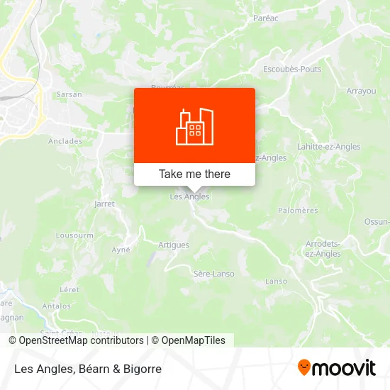 Les Angles map