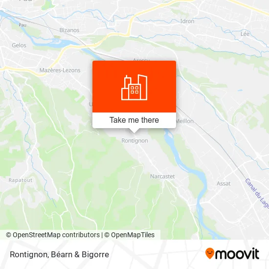 Rontignon map