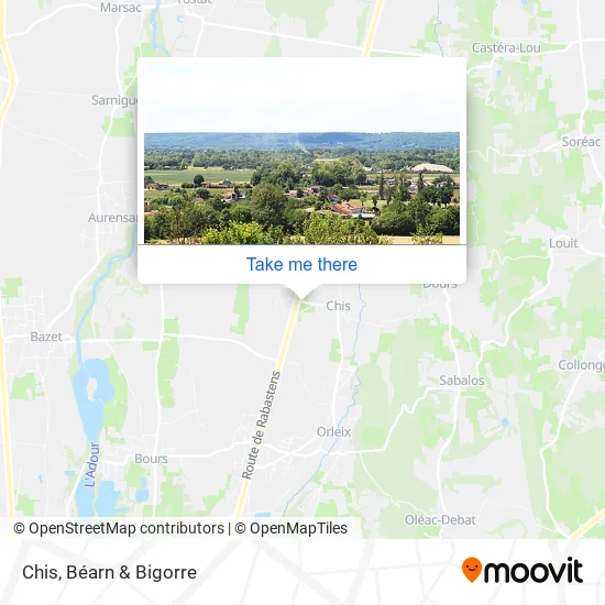 Chis map