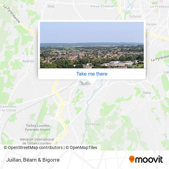 Juillan map