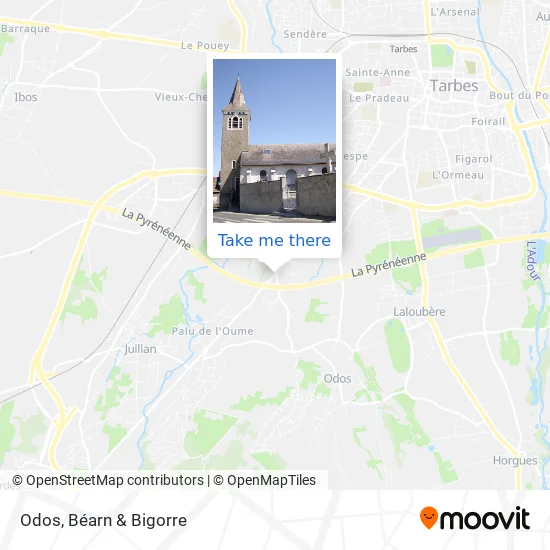 Odos map