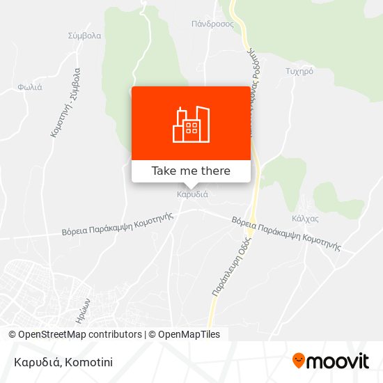 Καρυδιά map