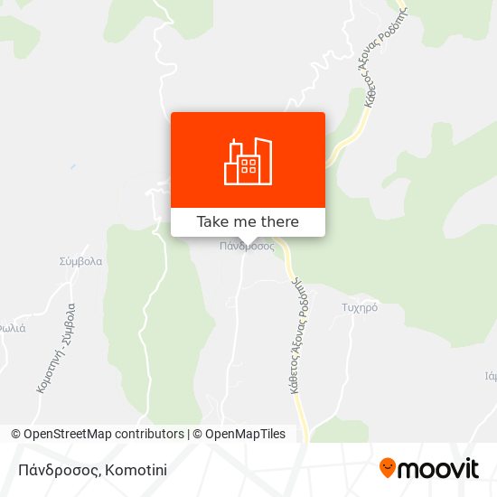Πάνδροσος map