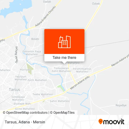Tarsus map