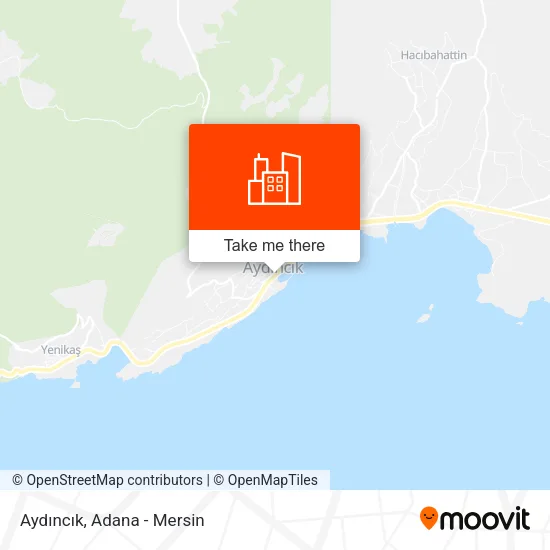 Aydıncık map