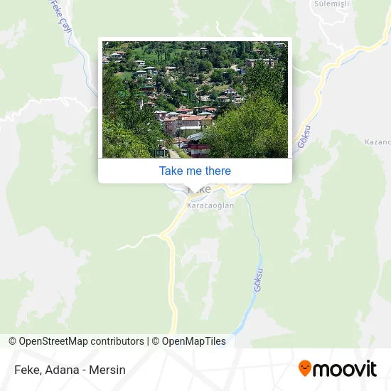 Feke map
