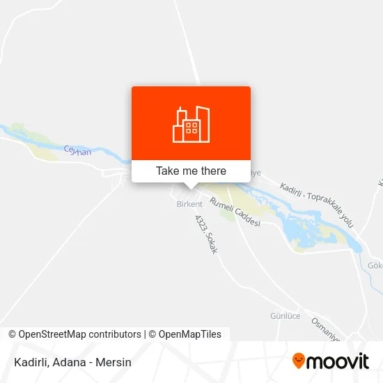 Kadirli map