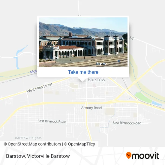 Barstow map