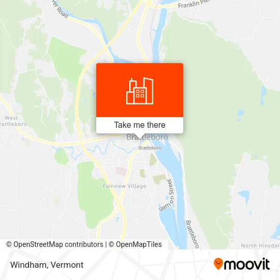 Windham map