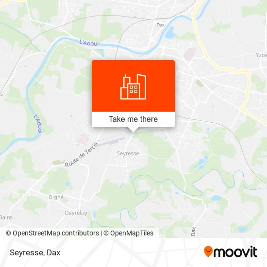 Seyresse map