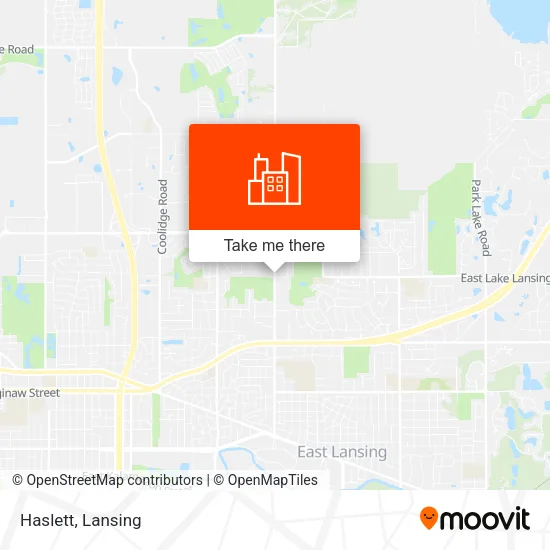 Haslett map