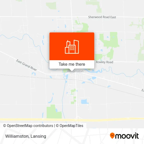 Williamston map