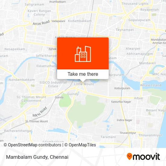 Mambalam Gundy map