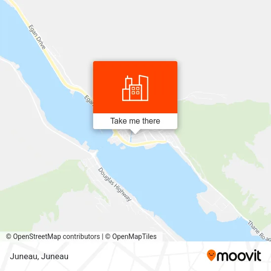Juneau map