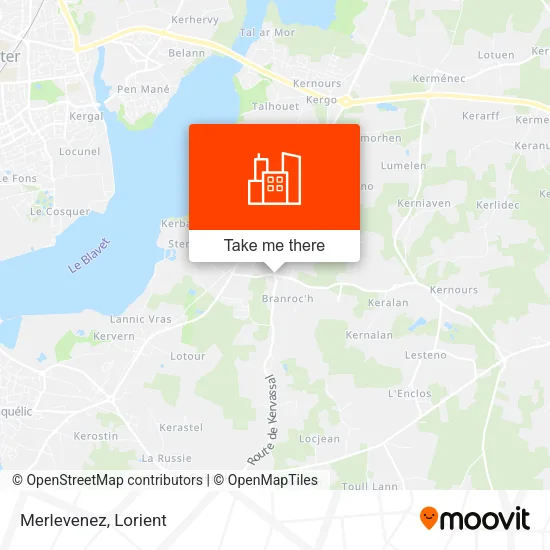 Merlevenez map