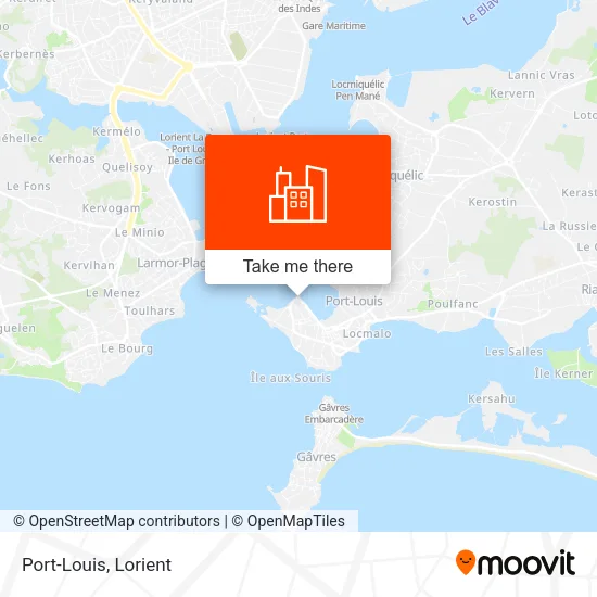 Port-Louis map