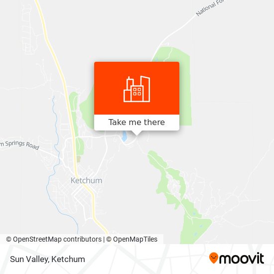 Sun Valley map