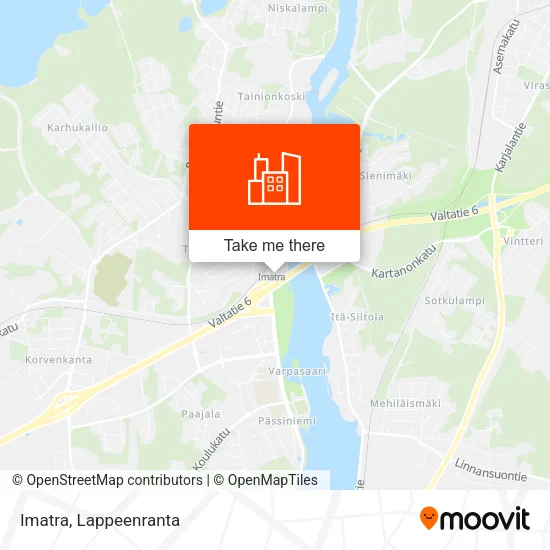 Imatra map