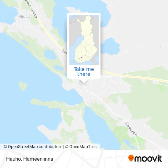 Hauho map