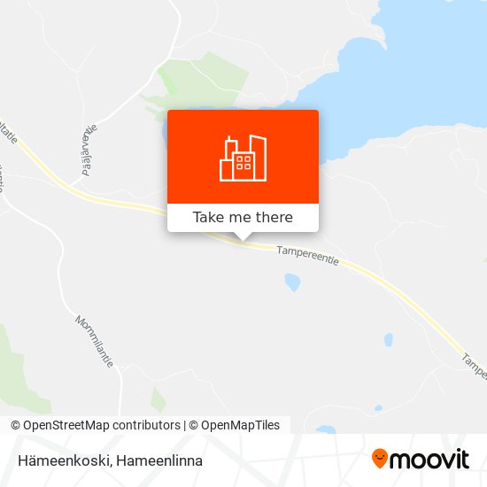 Hämeenkoski map