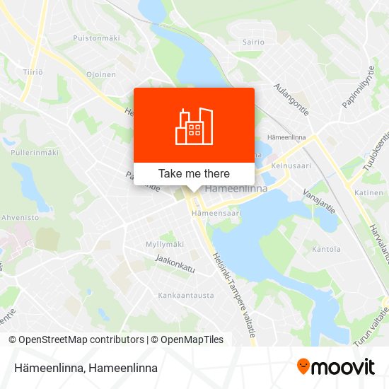 Hämeenlinna map