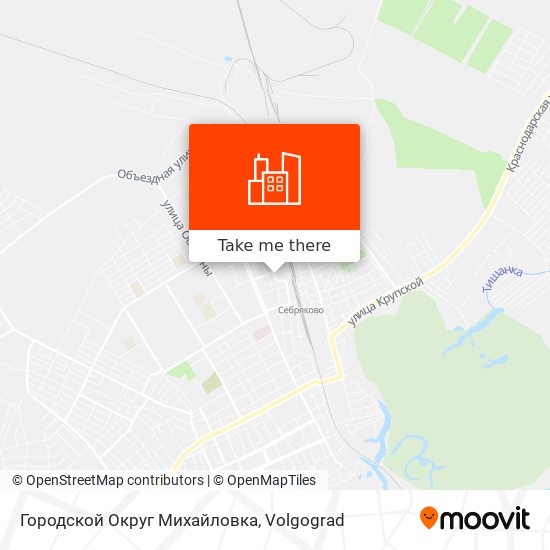 Городской Округ Михайловка map
