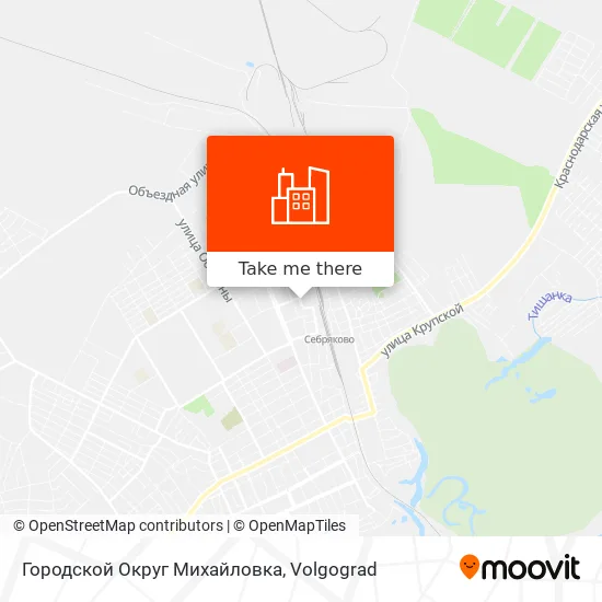 Городской Округ Михайловка map