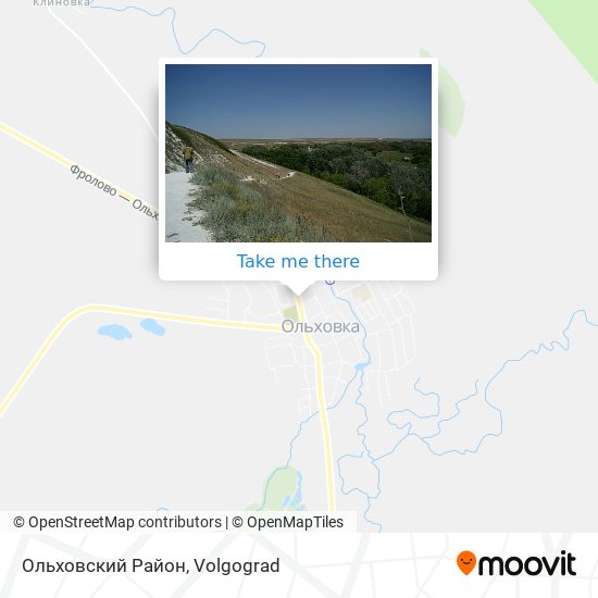 Ольховский Район map