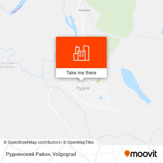 Руднянский Район map