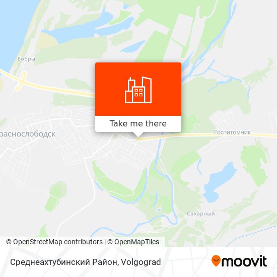 Среднеахтубинский Район map