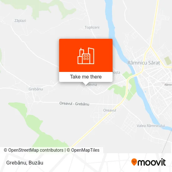 Grebănu map