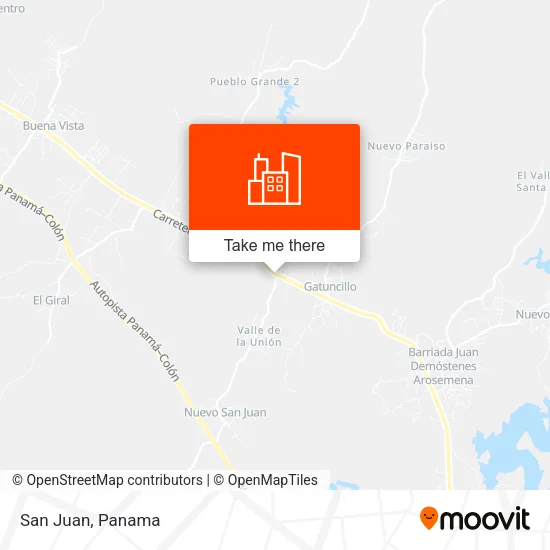 San Juan map