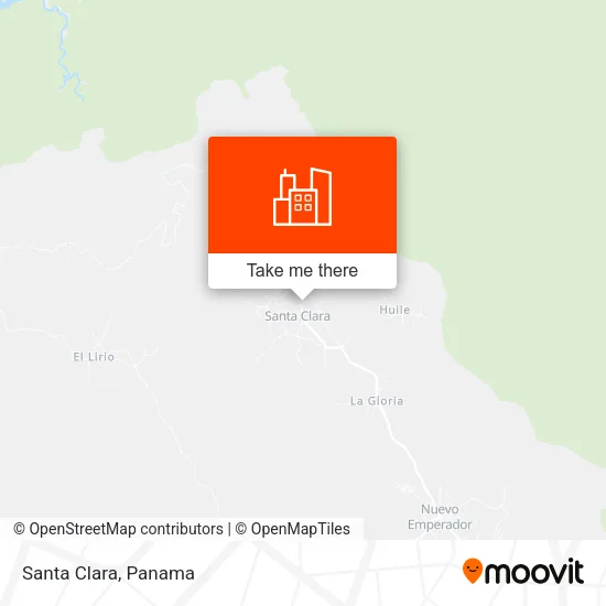 Santa Clara map