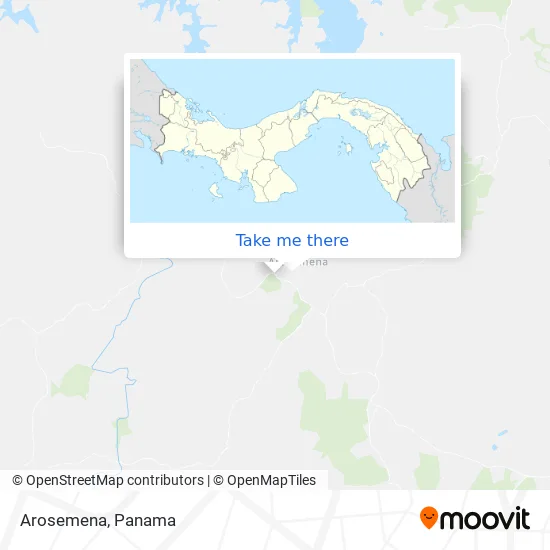 Arosemena map