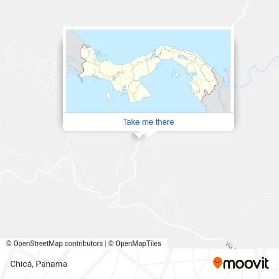 Chicá map