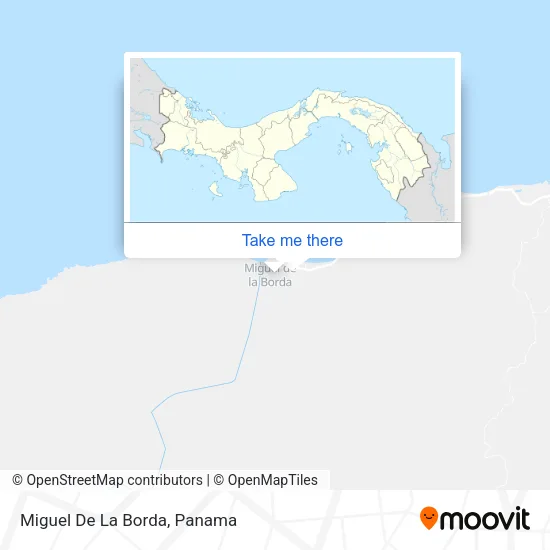 Miguel De La Borda map