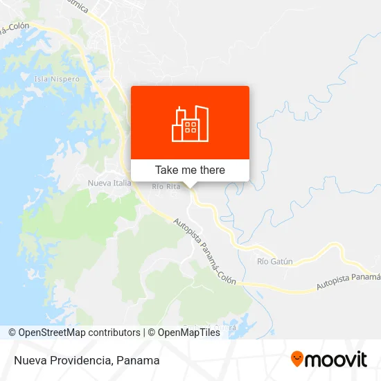 Nueva Providencia map