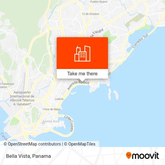 Bella Vista map