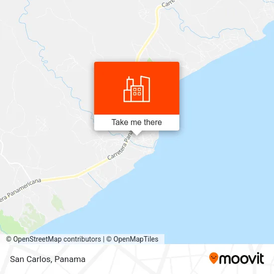 San Carlos map